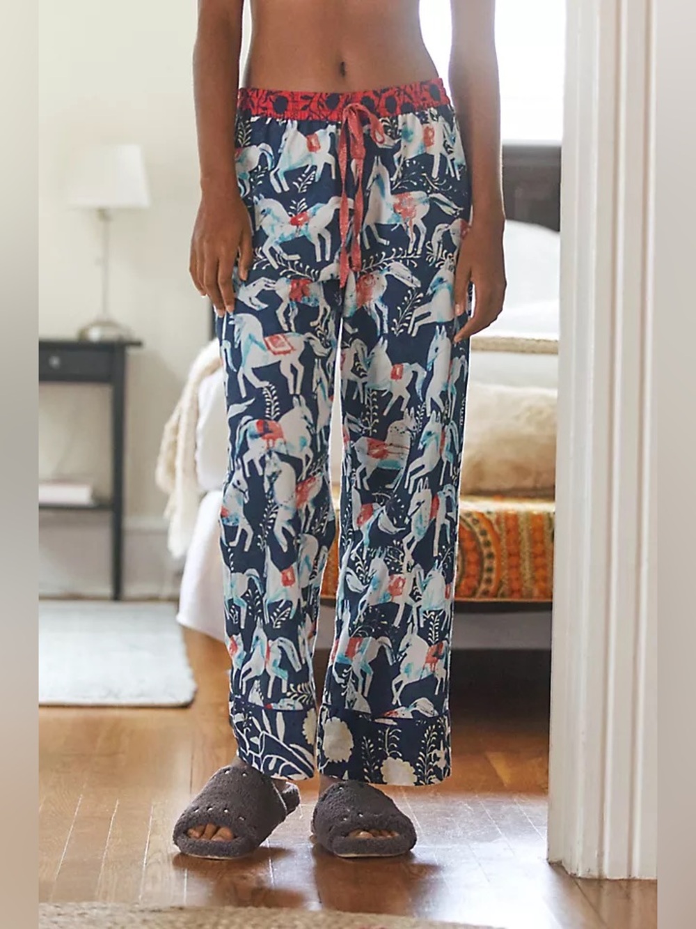Cornelia O'Donovan Sweet Dreams Flannel Pajama Pants from Anthropologie, Size XS